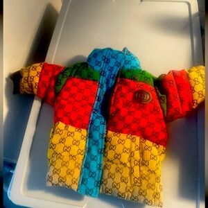 This is a baby gucci coat worn once!